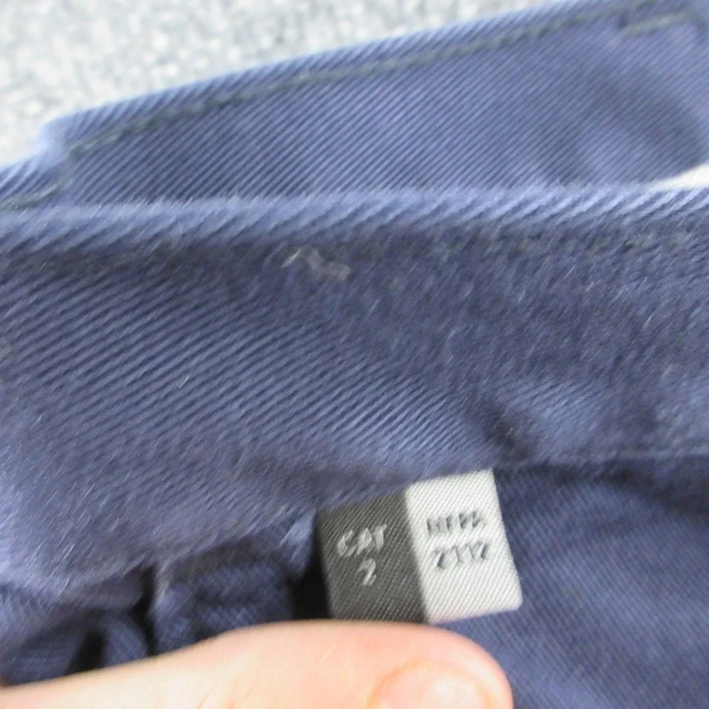 Carhartt FR Pants Mens 36x30 Blue Flame Resistant CAT 2 Canvas Chino Workwear
